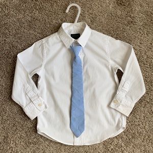 Toddler boy dressy button down by Crewcuts